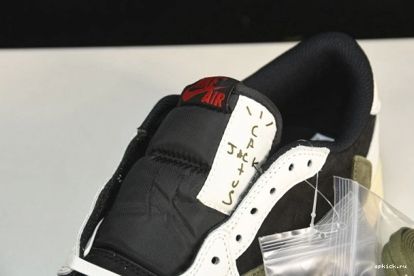 Rep EP Jordan 1 Retro OG SP Scott Low DZ4137-106 Travis Olive 1225